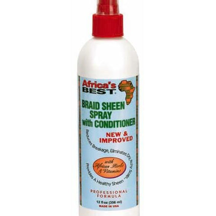 Africa's Best Braid Sheen Spray Conditioner 355 ml