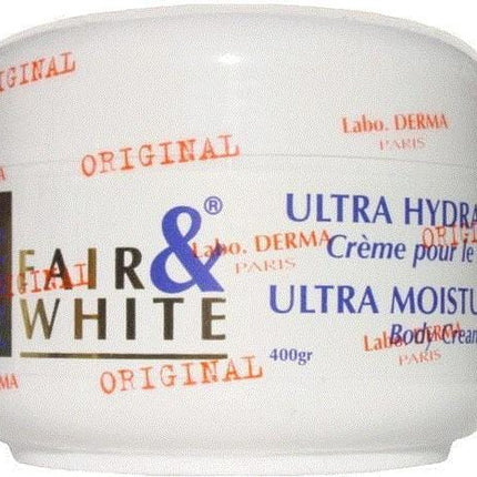 Fair & White Ultra Moisturzing Body Cream (White Jar) 400 g