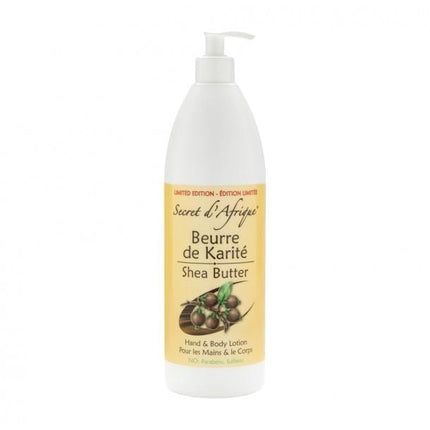 Secret d'Afrique Shea Butter Lotion 1 Liter Limited edition