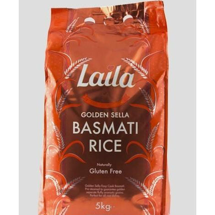 Laila Golden Sella Basmati Rice 5 Kg