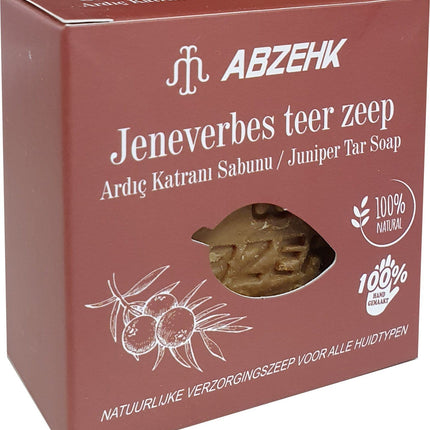 ABZEHK Jeneverbes Teer Zeep Juniper Tar Soap 150g