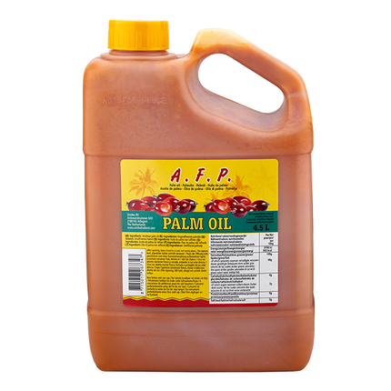 AFRICAN FOOD PRODUCTS PALM OIL 4.5 L - Africa Products Shop