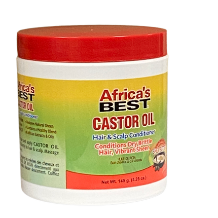 Africa's Best Castor Hair and Scalp Conditioner 175 ml - Africa Products Shop
