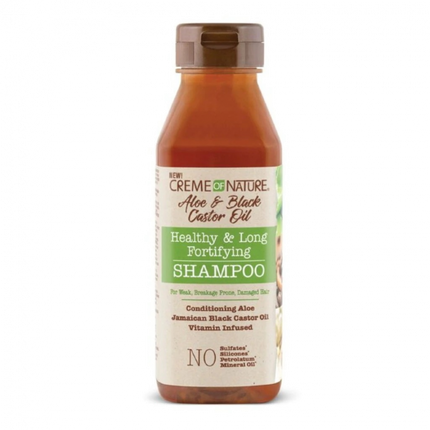 Creme of Nature Aloe Black Castor Oil Shampoo 12oz