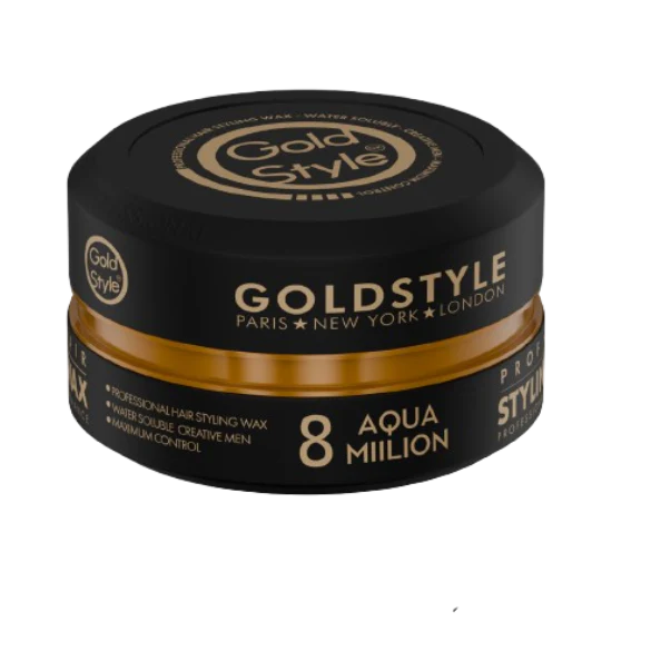 Gold Style Aqua Million Hair Styling Wax 8 150 ml