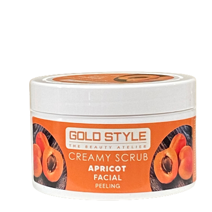 Gold Style Creamy Scrub Apricot Facial Peeling 450ml - Africa Products Shop