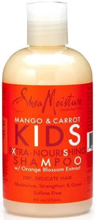 SHEA MOISTURE MANGO & CARROT KIDS EXTRA-NOURISHING SHAMPOO 237ML