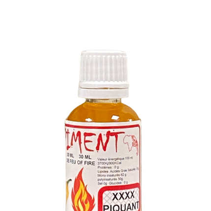 Tropical Taste Jus de Piment Extra Hot 30 ml - Africa Products Shop